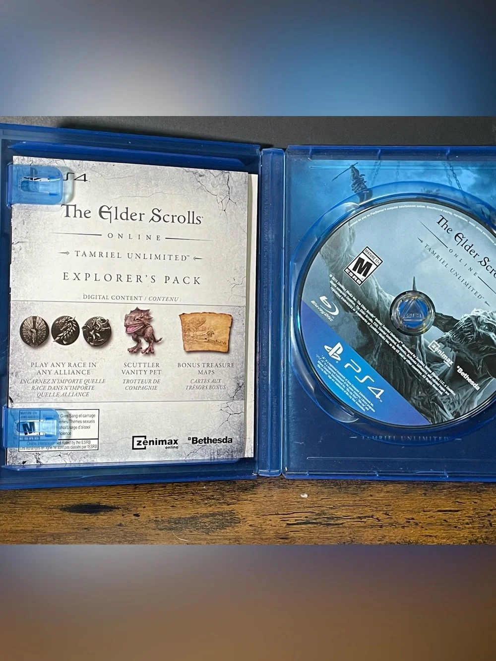 The Elder Scrolls Online Tamriel Unlimited (PS4)